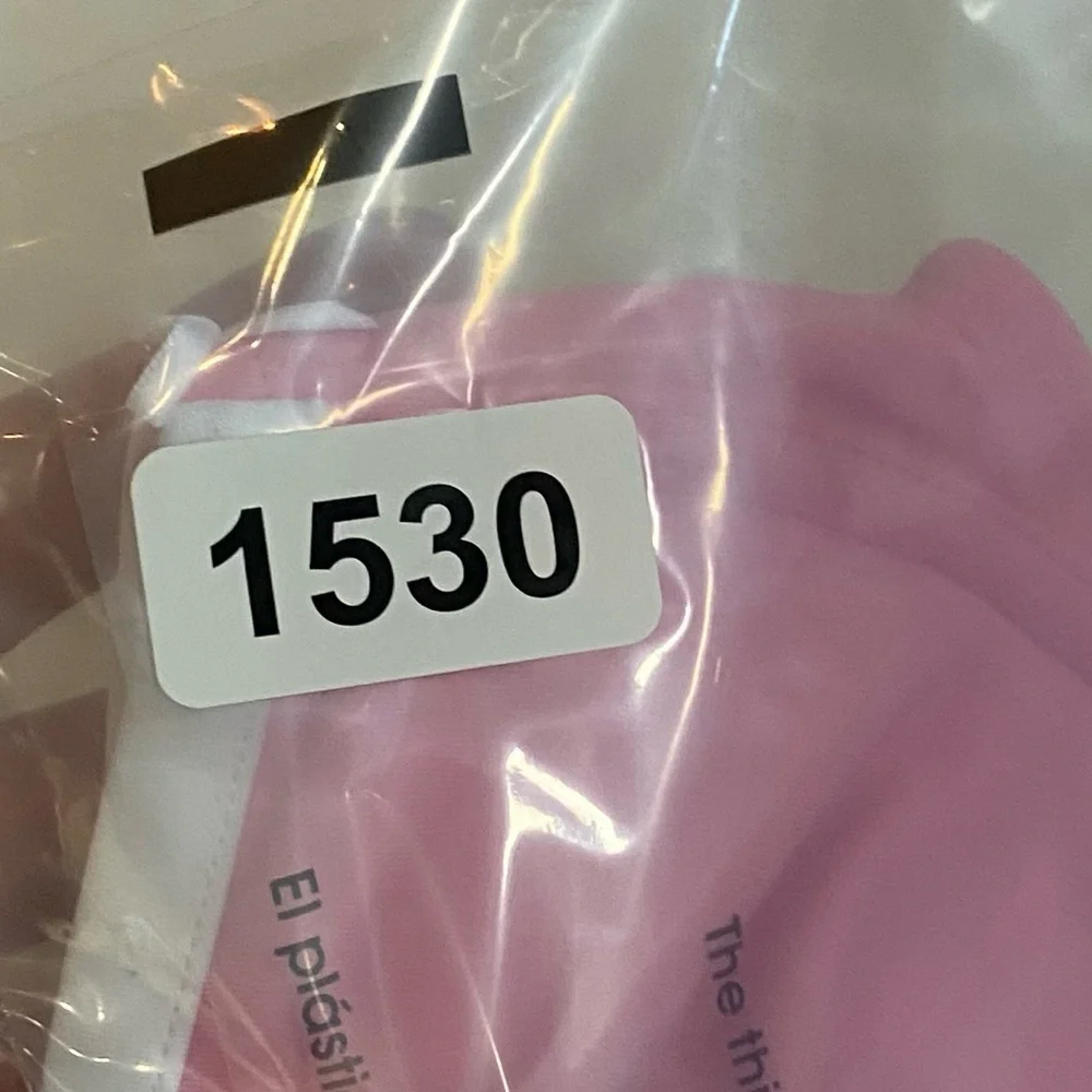 New! Frankie's Bikinis x PINK BUTTERCUP Bikini Top pink 1530
